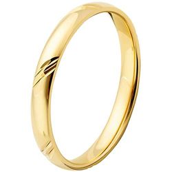 Orphelia Vrouwen Geel Goud Bruiloft Ring OR9671/25/NJ/62