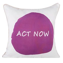 eurof irany CHP/Marika/B + AMA Housse de Coussin, Polyester, Mix, 40.0 x 0, 3 cm