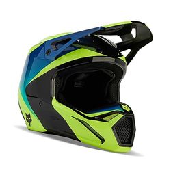Fox V1 HELMET STREAK BLACK/YELLOW L