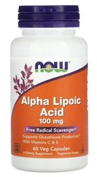 Now Foods – Alpha Lipoic Acid with Vitamins C & E | Antioxidant Support – 100mg, 60 Veg Capsules