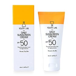 YOUTHLAB DAILY SUNSCREEN CREAM SPF 50 (NORMAL-DRY SKIN) Crema Solar con color SPF50 Pieles normales