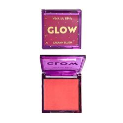 Viva la Diva Glow Mousse Blush - Colore N1 Bordeaux - Blush in Mousse con finitura lucida per un tocco di colore intenso e naturale