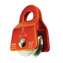 Fusion Climb Ekat Micro Aluminium Side Swing Katrol Oranje 20KN