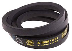 RS PRO PET, gummidrivremmar, A-profil 13 mm x 8 mm x 1550 mm, skivdiameter 80 mm