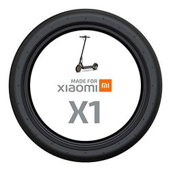 Modelabs Made For Xiaomi Scooter Aire Neumático Oficial para Patinete eléctrico Xiaomi Mijia M365, Essential, 1S, Pro, PRO2, Goma Gruesa, Rueda Delantera/Trasera, Comodidad, Talla 8,5 Pulgadas, Color