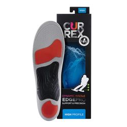 CURREX EdgePro binnenzool - je nieuwe dimensie van carving. Dynamic Performance binnenzool voor skiën, langlaufen of snowboarden., Hoog Profiel, XXL UK 12-14