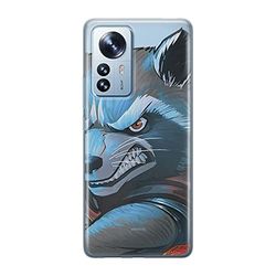 ERT GROUP mobiltelefonfodral för Xiaomi 12 / 12X originalt och officiellt licensierat Marvel mönster Rocket 005 optimalt anpassad till formen på mobiltelefonen, gedeeltelijk transparant