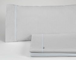 Juego de sábanas Greta color perła Cama de 150 (3 piezas) - 100% algodón - 200 hilos - gramatura: 125