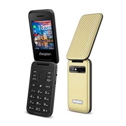 Energizer - Mobile E282SC - 4G - Arabic Keypad Phone - Dual Sim Cell Phone (Micro SIM) - Gold