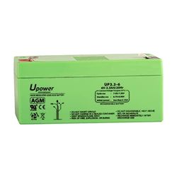 Batterie au Plomb AGM 3,3 Ah 6 V