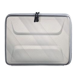 Hama Étui Rigide pour Ordinateur Portable jusqu'à 15,6 Pouces (Sacoche pour Tablette, Ordinateur Portable, Tablette, MacBook, Surface jusqu'à 15,6 Pouces), Gris