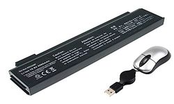 amsahr lg925 C2240 F di 05 Batterie di ricambio per LG 925 C2240 F, LG K1 Series, LG K1 Express (10.8 V, 4400 mAh, 48 WH, includono Mini Mouse Ottico) nero