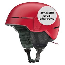 ATOMIC Conteggio Jr, Casco Gioventù Unisex, Rosso (Rosso), 48/52 cm