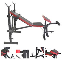 FLMD758N Multifunctionele bank, fitnessstudio, huis, buikspieren, billen, polpacci dip station