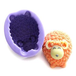 Seifenprofis Siliconen vorm schaap schapenbok chocoladevorm bakvorm zeepvorm fondant taartdecoratie chocolade zeep Raysin epoxyhars