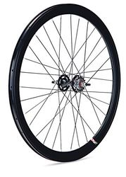 RUEDA PISTA FIXED 42 MM NEGR CARRETE NEGRO TRASERA