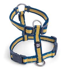 Petface Harnais pour Chien Motif Rayures Ocre Taille M