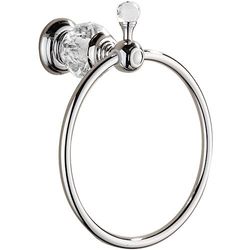 Nokozan Luxury Crystal Series - Toallero de Pared Cromado con diseño de batrhoom