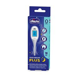 Chicco Flex Night Plus cyfrowy termometr gorączkowy, pomiar temperatury ciała dziecka