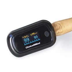 Finger pulse oximeter, Pulse oximeter, Heart rate and SpO2 measurement, OLED display, 7 display modes, Low power consumption, Easy to use and transport, Black