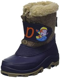 McKINLEY Garçon Unisex Kinder Teddy III Chaussure de Course sur Route, Blue Dark/Brown, 18 EU