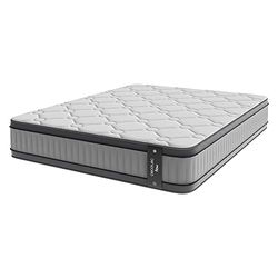 Cecotec Matelas Hybride Flow 8900 Hybrid 80x200, Multicouche, Noyau Ressorts Ensachés SpringCore et Viscoélastique ViscoCare+, Hauteur 32 cm, Fermeté Moyenne-Élevée, SeparateMuv et BreathSoft+