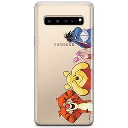 ERT GROUP Custodia per Samsung S10 5G Originale e Ufficiale Disney Fantasia Winnie The Pooh 036 Perfettamente adattata alla forma del telefono cellulare, parzialmente trasparente