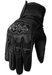 Bikers Gear Austrália Vega Luva curta desportiva para motocicleta, preto, tamanho L