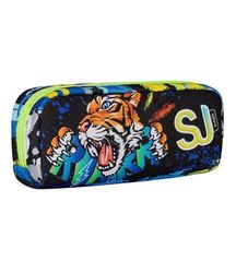 SJ GANG STYLE JAM GANG Cuccioli - Estuche portalápices, niños y Adolescentes, Azul, Talla única, Turquesa, Talla única, Escolar