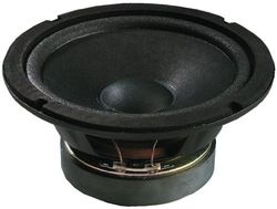 MONACOR SP-17/4 Universal Loudspeaker Ideal for Low Mid-Range Home Installation - Black