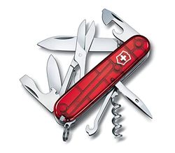 Victorinox Taschenmesser Climber (14 Funktionen, grosse Klinge, Kapselheber, Korkenzieher, Schere, Schraubendreher)