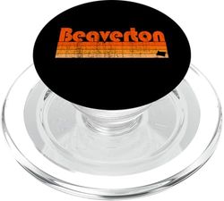 Beaverton, Oregon, estilo retro de los años 80 PopSockets PopGrip para MagSafe