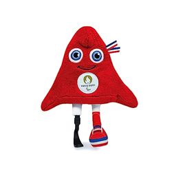 Doudou et Compagnie Giochi Olimpici e Paralimpici-Mascotte 25 CM-para-Sacchetto, Colore Rosso, JO2411