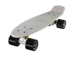 Ridge Skateboards Glow in the Dark Mini Cruiser Board Skateboard, compleet, 55cm