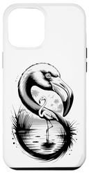 Pastel Paint Art Flamingo Flamingos Case for iPhone 12 Pro Max