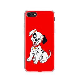 ERT GROUP mobiel telefoonhoesje voor Iphone 7/8/ SE 2/ SE 3 origineel en officieel erkend Disney patroon Dalmatian 006 aangepast aan de vorm van de mobiele telefoon, hoesje is gemaakt van TPU