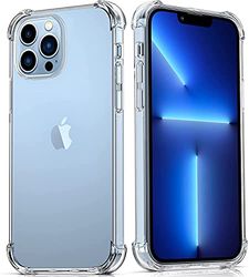 Lugege Klart fodral för iPhone 13 Pro Max transparent telefon skydd stötsäker