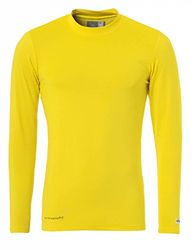 uhlsport BASELAYER voetbal lange mouw vest onderlaag top vest compressie shirt functioneel shirt lange mouw voor voetbal indoor outdoor sportschool joggen