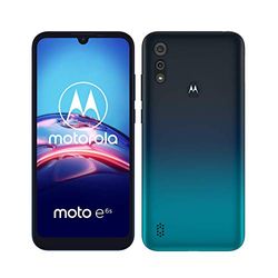 Motorola E6S - Smartphone 32GB, 2GB RAM, Dual Sim, Peacock Blue