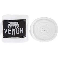 VENUM Kontact, ligaduras de boxe unissexo para adultos, branco (branco), 2,5 m