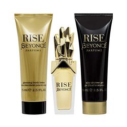Beyonce Rise Eau de Parfum Shower Gel and Body Lotion Gift Set