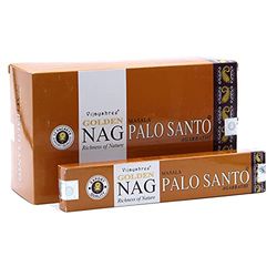 VIJAYSHREE FRAGANCES Nag Chandan 12 Box Golden Masala Cones by