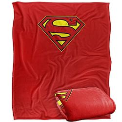 Superman Silky Touch superzachte plaid 152 x 127 cm