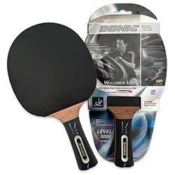 Donic-sköldpadda bordtennisklubba Waldner 3000, ABP-handtag, 2,1 mm svamp, kolträ, Liga – ITTF Belag, 751803