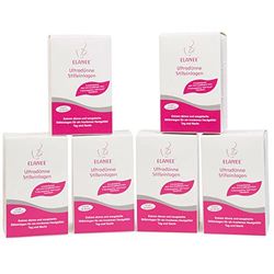 Elanee 219-V1 ultra cienkie ochraniacze na piersi, 6 x 24 sztuki, białe
