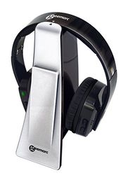Geemarc CL7400- Casque numérique sans Fil et écouteur TV pour TV, PC, systèmes Audio/Hi-FI - Couleur Argent - Version Britannique - Noir et Argent