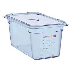 Araven ABS (BPA Free) Blue Container - GN 1/3 150mm