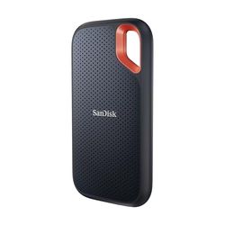 SanDisk Extreme Portable SSD 8TB (up to 1050 MB/s read, 1,000MB/s write, NVMe SSD, USB-C, External Solid State Drive, IP65 rated for dust and water resistance, Carabiner loop) Black