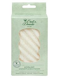 Croll y Denecke Natural Konjac Esponja Cuerpo - Blanco