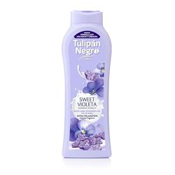 Tulipán Negro Gel Doccia e Bagno Viola Dolce 650 ml, 1 pezzo
